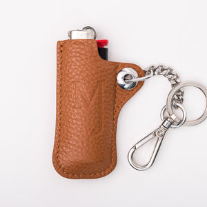 Brown Nikki Keychain