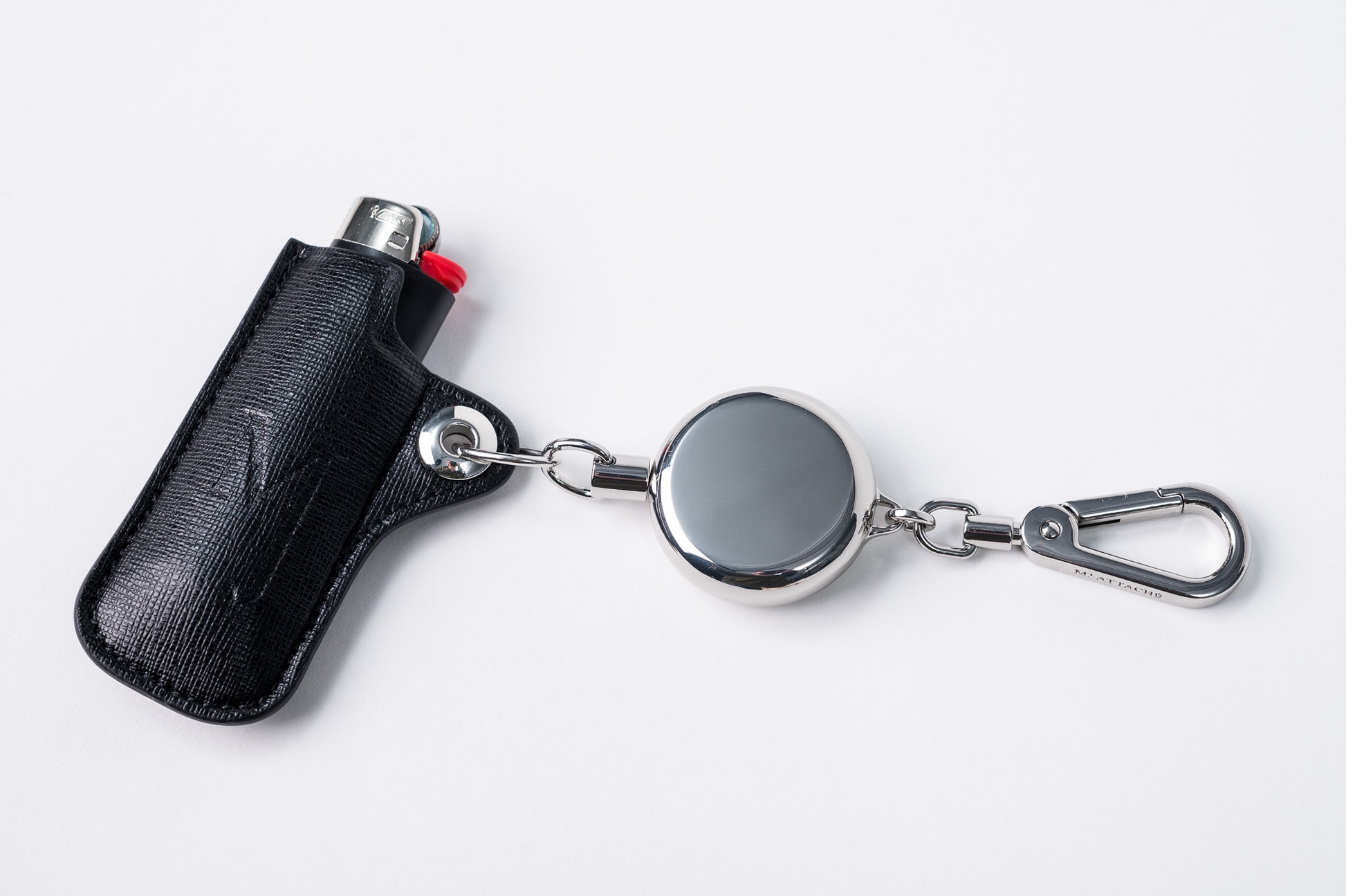 Black Lina Lighter Back Silver