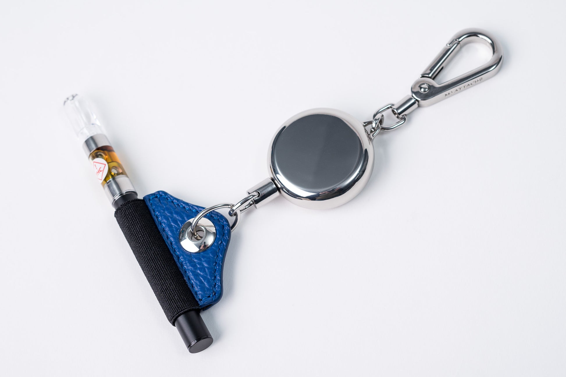 Blue Ava Vape Back Silver 