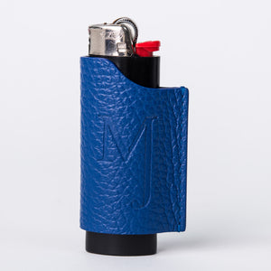 Blue Lighter Sleeve with lighter