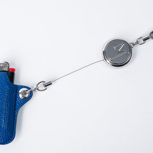 Blue Lina Lighter Holder Stretched