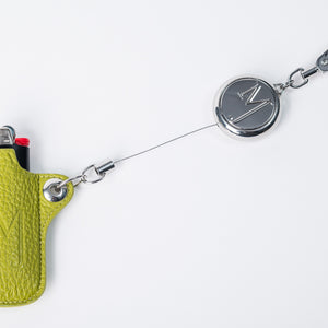 Green Lina Lighter Holder Stretched