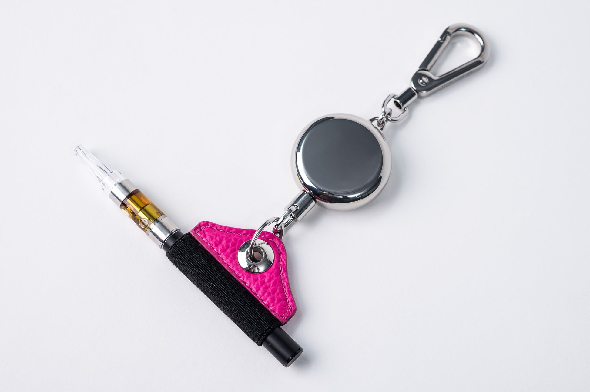 Pink Ava Vape Back of Silver